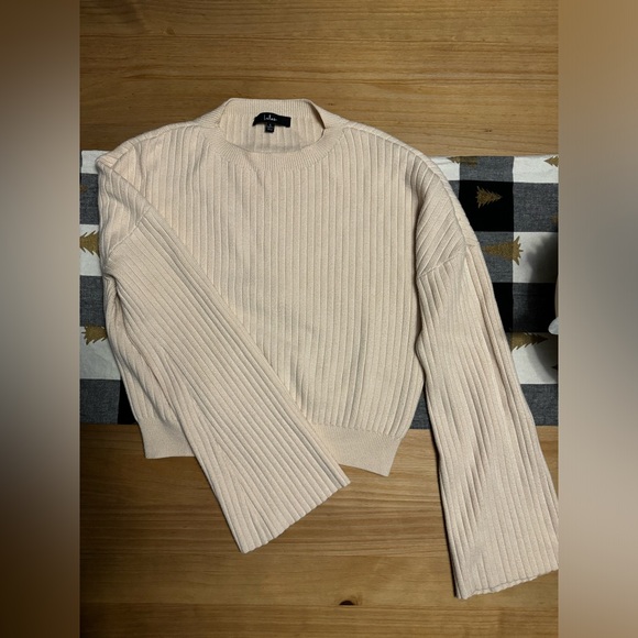 LULUS | Bell Sleeve Sweater - Picture 2 of 3